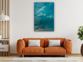 Clouds - Glass Wall Art